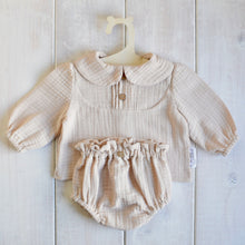 Carica l'immagine nel visualizzatore di Gallery, COMPLETINO IN MUSSOLA - BEIGE