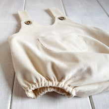 Carica l&#39;immagine nel visualizzatore di Gallery, SALOPETTE IN VELLUTO - PANNA
