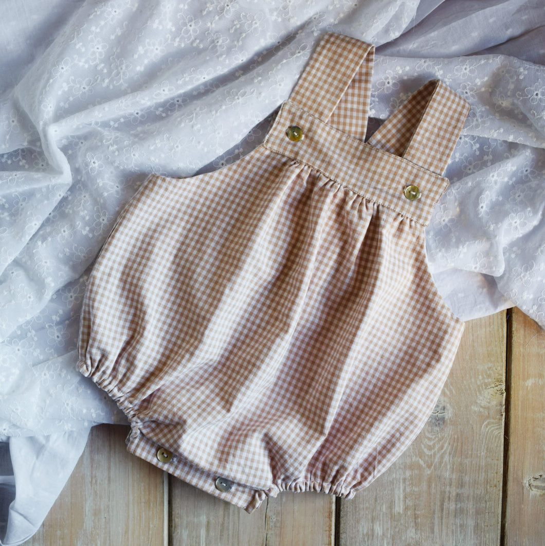 PAGLIACCETTO VICHY - BEIGE