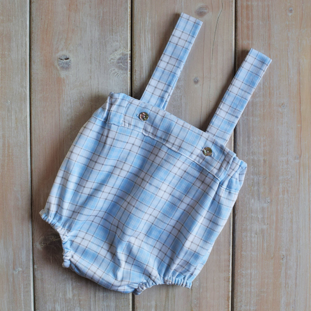 SALOPETTE SCOZZESE - AZZURRO