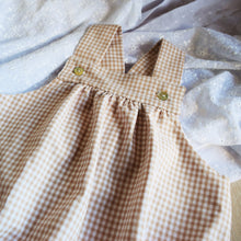 Carica l&#39;immagine nel visualizzatore di Gallery, PAGLIACCETTO VICHY - BEIGE
