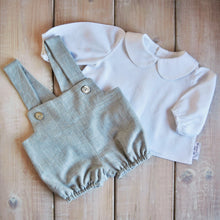 Carica l&#39;immagine nel visualizzatore di Gallery, SALOPETTE IN LINO - GRIGIO
